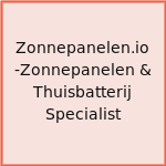 Zonnepanelen.io -Zonnepanelen & Thuisbatterij Specialist